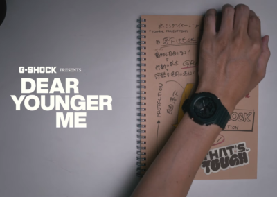 G-SHOCK 40th Anniversary “Dear Younger Me”